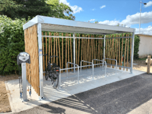 Abri vélo Aéroport de Tours